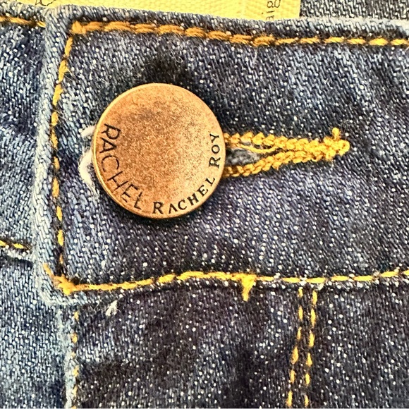 Rachel Roy Blue Ankle Cropped Jeans - Picture 5 of 5